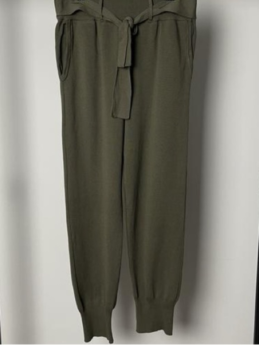 NWOT Zara High-Waisted Trousers with Belt. Size S. - Picture 3 of 9